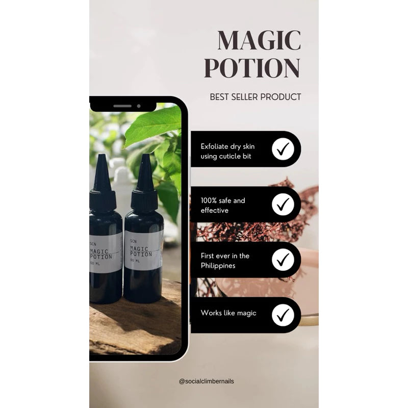 SOCIAL CLIMBER NAILS MAGIC POTION